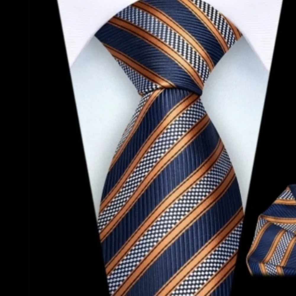 Handcrafted Luxury Fashion Necktie Necklace 📿 (Blue Light Special)